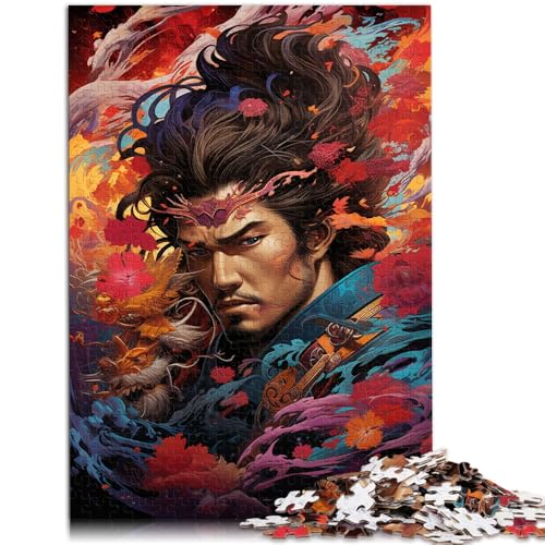 Puzzle für Erwachsene, 1000 Teile, „Der Weg des Samurai“, Spielspielzeug, Geburtstagsgeschenk, 26x38cm, für Teenager ab 14 Jahren von SYUNFEI