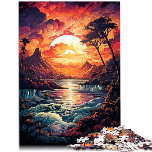 Puzzle für Erwachsene, 1000 Teile, Paradies am Meer, anspruchsvolles Spiel, Lernspiel für Geburtstag, Weihnachten,50x75cm, für 14-Jährige von SYUNFEI