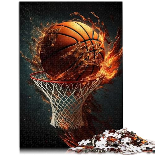1000-teiliges Puzzle für Erwachsene, Basketballspiel, Spielzeug ganze Familie, 50 x 75 cm, für 14-Jährige 1000-teiliges Puzzle für Erwachsene, Basketballspiel, Spielzeug ganze Familie, 50 x 75 cm, für 14-Jährige von SYUNFEI