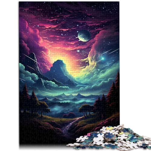 Puzzle für Erwachsene, 1000 Teile, Fantasienacht, anspruchsvolles Spiel, Lernspiel für Geburtstag, Weihnachten,50x75cm, für Teenager ab 14 Jahren von SYUNFEI