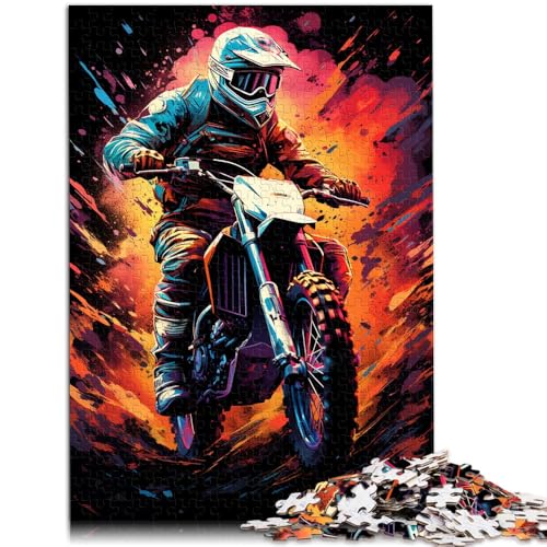 Puzzle für Erwachsene, 2000 Teile, Galaxy-Motorräder, anspruchsvolles Spiel, tolles, 70 x 100 cm, für Teenager ab 14 Jahren von SYUNFEI