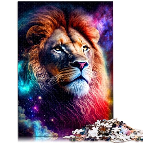 Puzzle für Erwachsene, 2000-teiliges Löwen-Puzzle – anspruchsvolles Spiel, Lernspiel für Geburtstag, Weihnachten, 27,56 x 39,37 Zoll von SYUNFEI