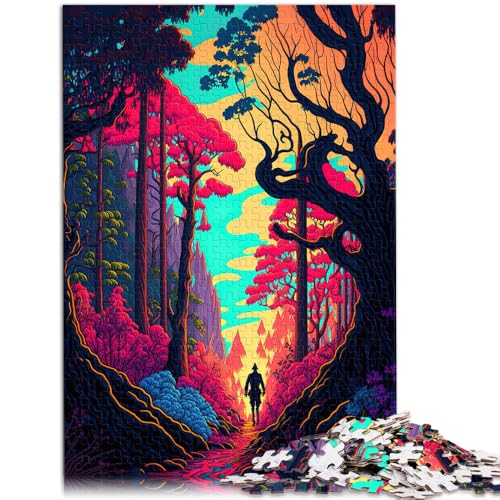 Puzzle für Erwachsene, 1000 Teile, Neonlandschaft, Puzzle, Geschenke ganze Familie, 14,96 Zoll x 20,47 Zoll Puzzle für Erwachsene, 1000 Teile, Neonlandschaft, Puzzle, Geschenke ganze Familie, 14,96 Zoll x 20,47 Zoll von SYUNFEI