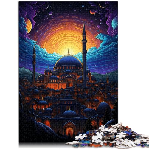 Puzzle für Erwachsene, 1000 Teile, TCAC Brkiye Hagia Sophia, anspruchsvolles Spiel, tolles Geschenk für Spiele,50x75cm, für Teenager ab 14 Jahren von SYUNFEI