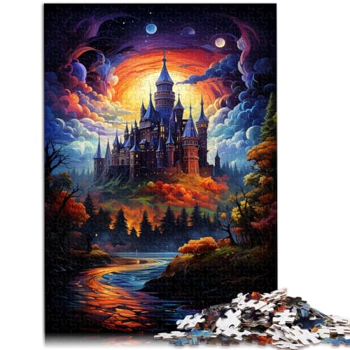 Puzzle für Erwachsene, 1000 Teile, „Schloss Gripholm“, anspruchsvolles Spiel, tolle Geschenke zu Weihnachten,38x52cm von SYUNFEI