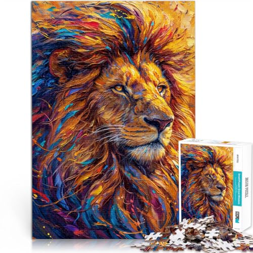 Puzzle für Erwachsene, 1000 Teile, schöner Löwe, anspruchsvolles Spiel. Geeignet als Schreibtischdekoration. 19,7 x 29,5 Zoll. Geeignet für Jugendliche ab 14 Jahren. Puzzle für Erwachsene, 1000 Teile, schöner Löwe, anspruchsvolles Spiel. Geeignet als Schreibtischdekoration. 19,7 x 29,5 Zoll. Geeignet für Jugendliche ab 14 Jahren. von SYUNFEI