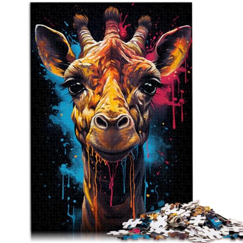 Puzzle 1000 Teile für Erwachsene Märchen Giraffe Familienspaß Spiele ganze Familie 14,96 in x 20,47 in von SYUNFEI