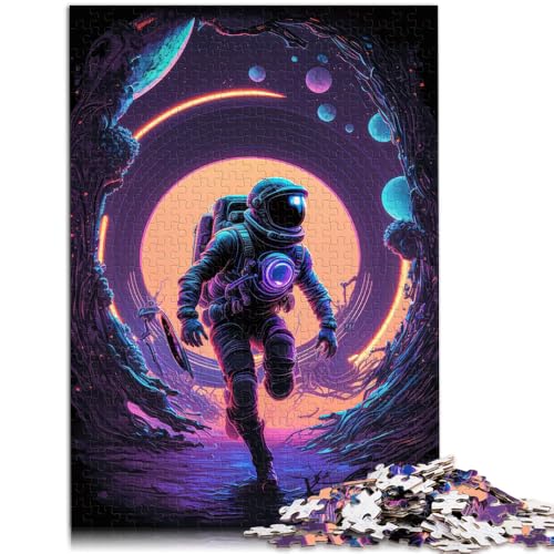 Puzzle 2000 Teile für Erwachsene, Cosmic Explorer, Stressabbau-Spielzeug, Herausforderung für die Gehirnintelligenz, süchtig machendes Spielzeug, 27,56 x 39,37 Zoll, von SYUNFEI