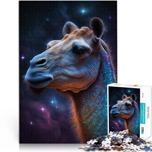 Puzzle für Erwachsene, 2000 Teile, Galaxie, Kamel, Weltraum-Quizspiel, Herausforderung für die Gehirnintelligenz, süchtig machendes Spielzeug, 27,56 x 39,37 Zoll, von SYUNFEI