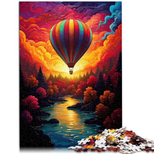 Puzzle für Erwachsene, 2000 Teile, Heißluftballon, Denksportaufgabe, ganze Familie, 70 x 100 cm von SYUNFEI