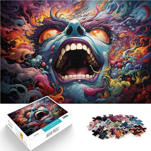 1000-teiliges Puzzle für Erwachsene. Buntes Höllendämonen-Quizspiel ganze Familie. 10,27 x 14,96 Zoll für Teenager ab 14 Jahren 1000-teiliges Puzzle für Erwachsene. Buntes Höllendämonen-Quizspiel ganze Familie. 10,27 x 14,96 Zoll für Teenager ab 14 Jahren von SYUNFEI