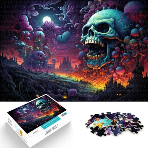 Puzzle für Erwachsene mit 1000 Teilen. Das Denkspiel „Höllenschädel ganze Familie. 50 x 75 cm. Für Teenager ab 14 Jahren. Puzzle für Erwachsene mit 1000 Teilen. Das Denkspiel „Höllenschädel ganze Familie. 50 x 75 cm. Für Teenager ab 14 Jahren. von SYUNFEI