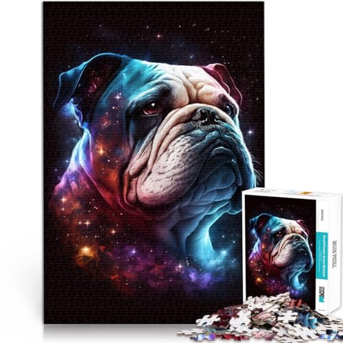 Puzzle für Erwachsene, 1000 Teile, Galaxy Colour Bulldog-Quizspiel, ganze Familie, 14,96 x 20,47 Zoll, für 14-Jährige Puzzle für Erwachsene, 1000 Teile, Galaxy Colour Bulldog-Quizspiel, ganze Familie, 14,96 x 20,47 Zoll, für 14-Jährige von SYUNFEI