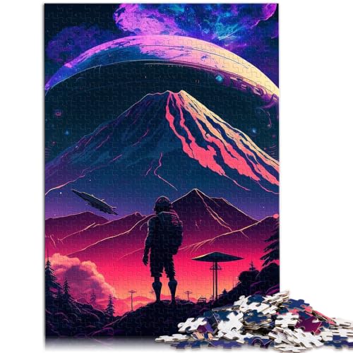 Puzzle für Erwachsene mit 1000 Teilen „Invasion“, Denkspiel für die ganze Familie,38x52cm, für Teenager ab 14 Jahren von SYUNFEI
