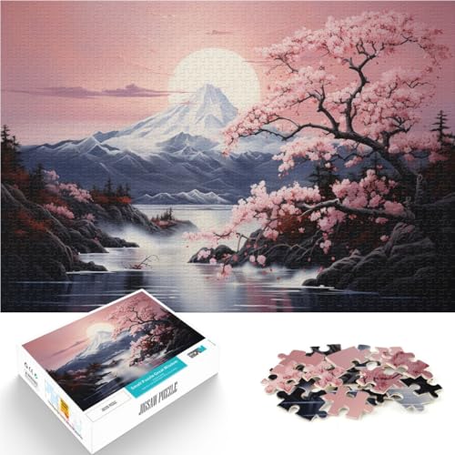Puzzle für Erwachsene, 1000 Teile, japanische Kirschblüte, Spiele, Spielzeug, Geschenk. Tolle Geschenke und Spielzeuge, 50 x 75 cm, für Teenager ab 14 Jahren Puzzle für Erwachsene, 1000 Teile, japanische Kirschblüte, Spiele, Spielzeug, Geschenk. Tolle Geschenke und Spielzeuge, 50 x 75 cm, für Teenager ab 14 Jahren von SYUNFEI