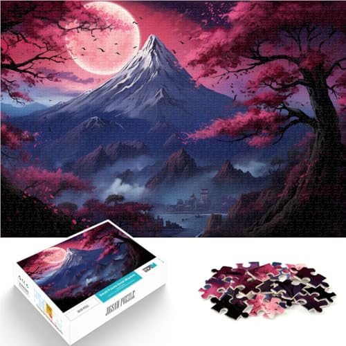 Puzzle für Erwachsene, 2000 Teile, japanische Kirschblüte, Puzzle – anspruchsvolles Spiel, EIN Kunstwerk, 70 x 100 cm, für Teenager ab 14 Jahren von SYUNFEI