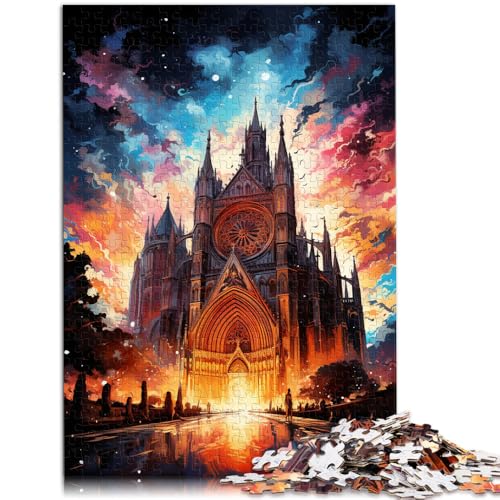 Puzzle für Erwachsene, 1000 Teile, Kathedrale von Sevilla, Quizspiel, Herausforderung für die Gehirnintelligenz, süchtig machendes Spielzeug,38x52cm, für Teenager ab 14 Jahren Puzzle für Erwachsene, 1000 Teile, Kathedrale von Sevilla, Quizspiel, Herausforderung für die Gehirnintelligenz, süchtig machendes Spielzeug,38x52cm, für Teenager ab 14 Jahren von SYUNFEI