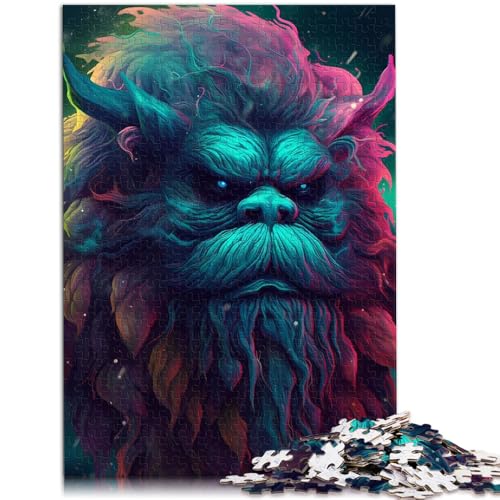 1000-teiliges Puzzle für Erwachsene, Yeti-Supernaturalismus-Puzzle, Lernspiele, Lernspiel für Geburtstag, Weihnachten, 19,7 x 29,5 Zoll, für 14-Jährige 1000-teiliges Puzzle für Erwachsene, Yeti-Supernaturalismus-Puzzle, Lernspiele, Lernspiel für Geburtstag, Weihnachten, 19,7 x 29,5 Zoll, für 14-Jährige von SYUNFEI