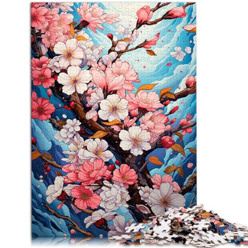 Puzzle Kirschblütenbaum, 1000 Teile, Puzzle für Erwachsene, 50 x 75 cm, Holzbrettpuzzle für Erwachsene und Kinder ab 14 Jahren, Denkspiel Puzzle Kirschblütenbaum, 1000 Teile, Puzzle für Erwachsene, 50 x 75 cm, Holzbrettpuzzle für Erwachsene und Kinder ab 14 Jahren, Denkspiel von SYUNFEI