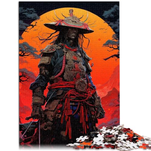 Puzzle für Erwachsene 1000 Teile Krieger-Lernpuzzle Lernspiel für Geburtstag, Weihnachten 10,27 Zoll x 14,96 Zoll Puzzle für Erwachsene 1000 Teile Krieger-Lernpuzzle Lernspiel für Geburtstag, Weihnachten 10,27 Zoll x 14,96 Zoll von SYUNFEI
