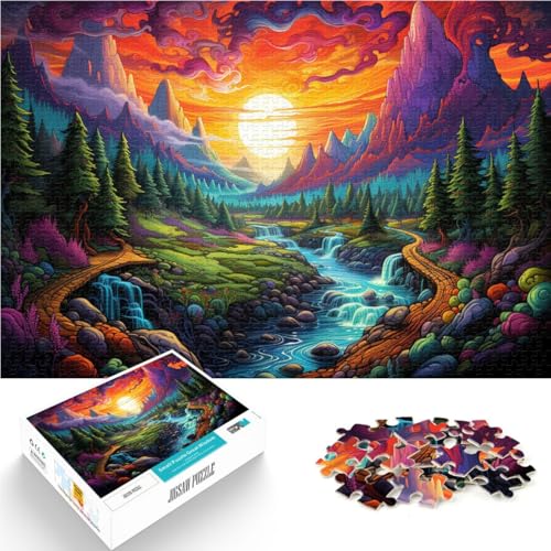 Puzzle für Erwachsene, 1000 Teile, Landschaft, Familienaktivität, Puzzle, Lernspiel für Geburtstag, Weihnachten,38x52cm Puzzle für Erwachsene, 1000 Teile, Landschaft, Familienaktivität, Puzzle, Lernspiel für Geburtstag, Weihnachten,38x52cm von SYUNFEI
