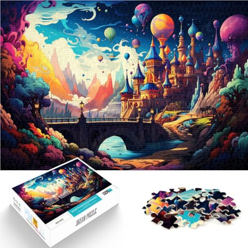 Puzzle für Erwachsene, 1000 Teile, Landschaft, anspruchsvolles Spiel, ganze Familie,38x52cm, für 14-Jährige Puzzle für Erwachsene, 1000 Teile, Landschaft, anspruchsvolles Spiel, ganze Familie,38x52cm, für 14-Jährige von SYUNFEI