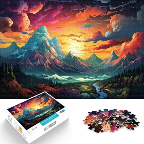Puzzle für Erwachsene, 1000 Teile, Landschafts-Quizspiel, jedes Teil ist einzigartig – anspruchsvolles Familienspiel, 50 x 75 cm, für Teenager ab 14 Jahren Puzzle für Erwachsene, 1000 Teile, Landschafts-Quizspiel, jedes Teil ist einzigartig – anspruchsvolles Familienspiel, 50 x 75 cm, für Teenager ab 14 Jahren von SYUNFEI
