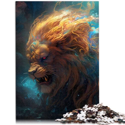 Puzzle für Erwachsene, 2000 Teile, Löwe, modisches Lernpuzzle, tolles, 70 x 100 cm, für Teenager ab 14 Jahren von SYUNFEI