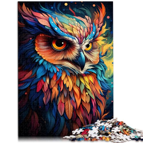 Puzzle für Erwachsene, 1000 Teile, Malen, Farbe, Tier, Eule, Lernspielzeug, Trainieren Sie Ihr Gehirn und Ihre Hände, 50 x 75 cm, für Jugendliche ab 14 Jahren Puzzle für Erwachsene, 1000 Teile, Malen, Farbe, Tier, Eule, Lernspielzeug, Trainieren Sie Ihr Gehirn und Ihre Hände, 50 x 75 cm, für Jugendliche ab 14 Jahren von SYUNFEI