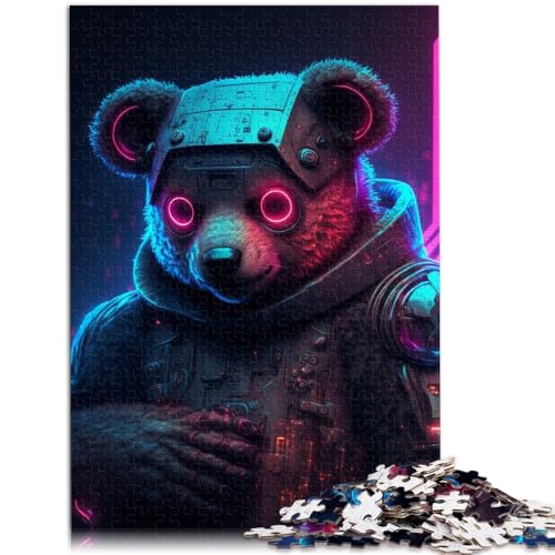 Puzzle für Erwachsene mit 1000 Teilen, mechanischer Bär, Denkspiel, anspruchsvoll, Aber unterhaltsam und humorvoll,50x75cm, für 14-Jährige Puzzle für Erwachsene mit 1000 Teilen, mechanischer Bär, Denkspiel, anspruchsvoll, Aber unterhaltsam und humorvoll,50x75cm, für 14-Jährige von SYUNFEI