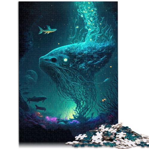 Puzzle für Erwachsene, 1000 Teile, Mystische Welten, Ozean, Denkspiel, einzigartige Geburtstags, 50 x 75 cm, für 14-Jährige Puzzle für Erwachsene, 1000 Teile, Mystische Welten, Ozean, Denkspiel, einzigartige Geburtstags, 50 x 75 cm, für 14-Jährige von SYUNFEI