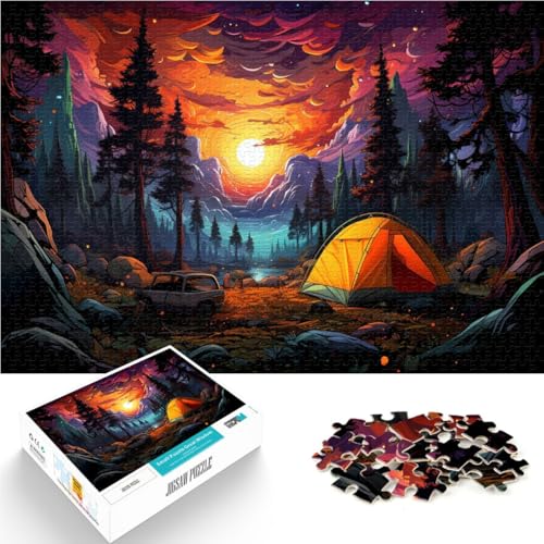 Puzzle für Erwachsene, 2000 Teile, Bunte Nacht, Denkspiel, einzigartiges Geburtstags, 70 x 100 cm, für Teenager ab 14 Jahren Puzzle für Erwachsene, 2000 Teile, Bunte Nacht, Denkspiel, einzigartiges Geburtstags, 70 x 100 cm, für Teenager ab 14 Jahren von SYUNFEI