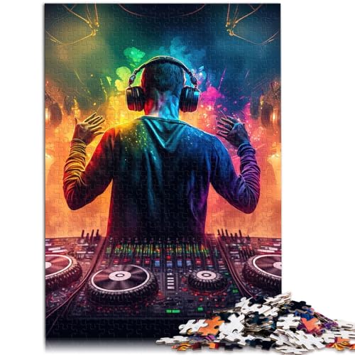 Puzzle für Erwachsene, 1000 Teile, Neon-DJ, Denkspiel, Spaß bei Heimaktivitäten, Geburtstagsgeschenk, Reisegeschenk, 14,96 x 20,47 Zoll Puzzle für Erwachsene, 1000 Teile, Neon-DJ, Denkspiel, Spaß bei Heimaktivitäten, Geburtstagsgeschenk, Reisegeschenk, 14,96 x 20,47 Zoll von SYUNFEI