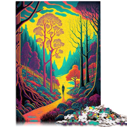 Puzzle für Erwachsene, 1000 Teile, Neonlandschaft, Handgeschwindigkeitswettbewerb, Analyse und Logik,50x75cm, für Teenager ab 14 Jahren Puzzle für Erwachsene, 1000 Teile, Neonlandschaft, Handgeschwindigkeitswettbewerb, Analyse und Logik,50x75cm, für Teenager ab 14 Jahren von SYUNFEI