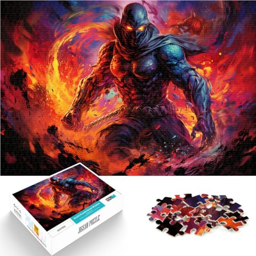 Puzzle für Erwachsene mit 1000 Teilen, Ninja-Killer, Denkspiel, Herausforderung für die Gehirnintelligenz, süchtig machendes Spielzeug,38x52cm, für Teenager ab 14 Jahren Puzzle für Erwachsene mit 1000 Teilen, Ninja-Killer, Denkspiel, Herausforderung für die Gehirnintelligenz, süchtig machendes Spielzeug,38x52cm, für Teenager ab 14 Jahren von SYUNFEI