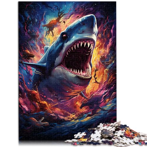 Puzzle für Erwachsene, 2000 Teile, Malen, Farbhai, Quizspiel, Stressabbau, schwierige Herausforderung, 27,56 x 39,37 Zoll, für Teenager ab 14 Jahren Puzzle für Erwachsene, 2000 Teile, Malen, Farbhai, Quizspiel, Stressabbau, schwierige Herausforderung, 27,56 x 39,37 Zoll, für Teenager ab 14 Jahren von SYUNFEI