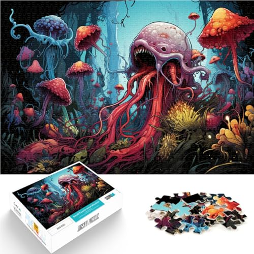 Puzzle für Erwachsene, 2000 Teile, Pilze, Spiele, Spielzeug, Geschenk, Herausforderung für die Gehirnintelligenz, süchtig machendes Spielzeug, 27,56 x 39,37 Zoll, von SYUNFEI