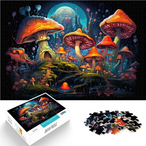 Puzzle für Erwachsene, 2000 Teile, Pilze, Quizspiel, Familienspiel, Stressabbau, schwieriges Herausforderungspuzzle, 27,56 x 39,37 Zoll Puzzle für Erwachsene, 2000 Teile, Pilze, Quizspiel, Familienspiel, Stressabbau, schwieriges Herausforderungspuzzle, 27,56 x 39,37 Zoll von SYUNFEI