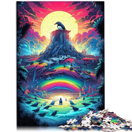 Puzzle für Erwachsene, 1000 Teile, Bunte Pinguine, anspruchsvolles Spiel, Lernspiel für Geburtstag, Weihnachten,38x52cm Puzzle für Erwachsene, 1000 Teile, Bunte Pinguine, anspruchsvolles Spiel, Lernspiel für Geburtstag, Weihnachten,38x52cm von SYUNFEI