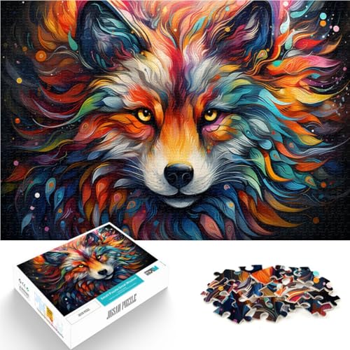 Puzzle für Erwachsene, 1000 Teile, Polarfuchs, anspruchsvolles Spiel, Wanddekoration, einzigartige Geburtstags, 50 x 75 cm, für Teenager ab 14 Jahren von SYUNFEI