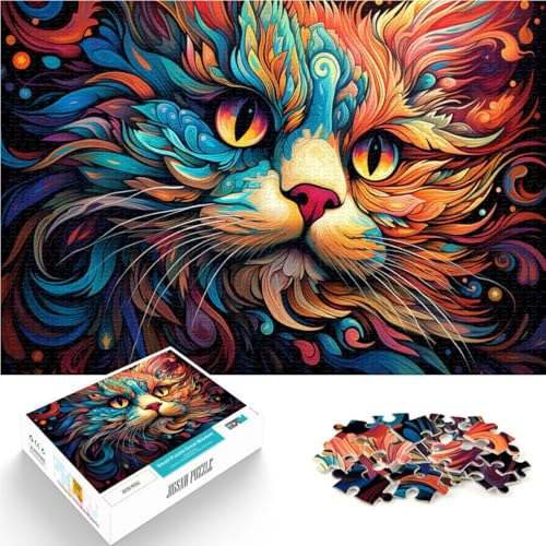 1000-teiliges Puzzle für Erwachsene. Ragdoll-Katzenaugen-Quizspiel ganze Familie. 50 x 75 cm. Für Teenager ab 14 Jahren. 1000-teiliges Puzzle für Erwachsene. Ragdoll-Katzenaugen-Quizspiel ganze Familie. 50 x 75 cm. Für Teenager ab 14 Jahren. von SYUNFEI
