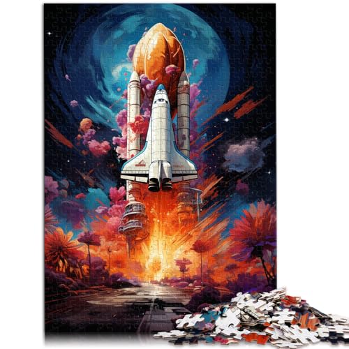 Puzzle für Erwachsene, 2000 Teile, Raumschiff, anspruchsvolles Spiel, Puzzle, Lernspiel für Geburtstag, Weihnachten, 27,56 x 39,37 Zoll von SYUNFEI