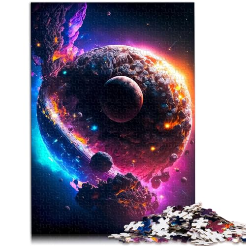 Puzzle für Erwachsene, 1000 Teile, Rosa/Blau, Denkspiel, anspruchsvoll, Aber unterhaltsam und humorvoll,50x75cm, für Teenager ab 14 Jahren von SYUNFEI