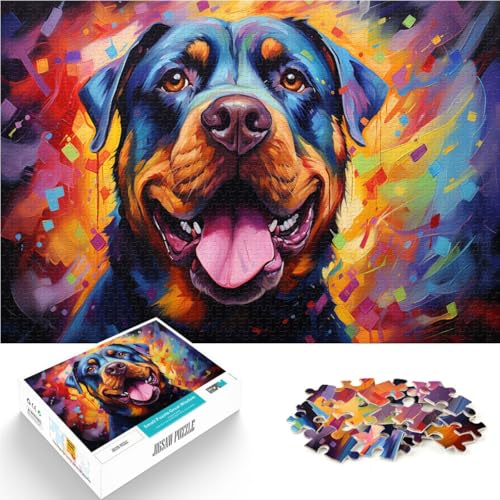 2000-teiliges Puzzle für Erwachsene, Rottweiler-Quizspiel, jedes Teil ist einzigartig – anspruchsvolles Familienspiel, 70 x 100 cm, für 14-Jährige 2000-teiliges Puzzle für Erwachsene, Rottweiler-Quizspiel, jedes Teil ist einzigartig – anspruchsvolles Familienspiel, 70 x 100 cm, für 14-Jährige von SYUNFEI