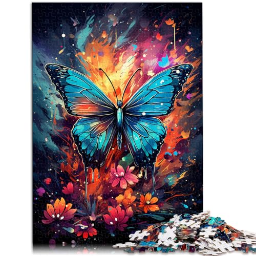2000-teiliges Puzzle für Erwachsene, Psychedelischer Schmetterling, Lernpuzzle, EIN Kunstwerk, 70 x 100 cm, für 14-Jährige von SYUNFEI