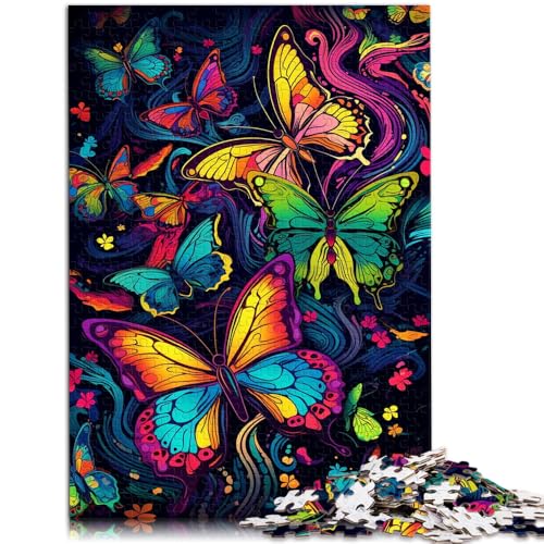Puzzle für Erwachsene, 2000 Teile, Schmetterling, anspruchsvolles Spiel, Puzzle, Weihnachtswunschliste mit Weihnachtsmann, 70 x 100 cm, für Teenager ab 14 Jahren von SYUNFEI