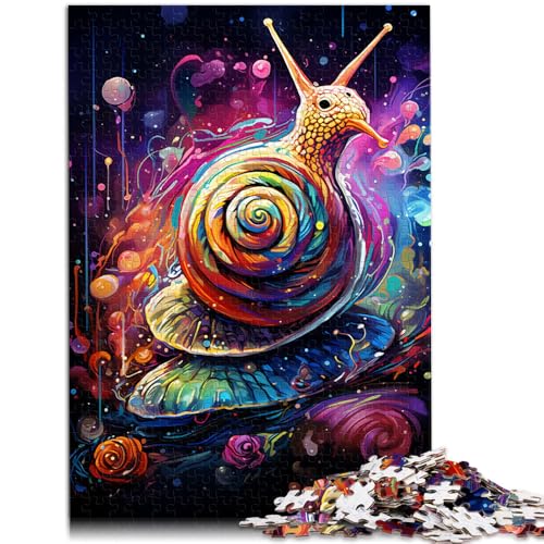 Puzzle für Erwachsene, 1000 Teile, Schnecken-Lernpuzzle, tolles, 38x52cm, für Teenager ab 14 Jahren von SYUNFEI