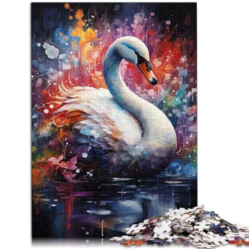 1000-teiliges Puzzle für Erwachsene, Schwanenspiel, Spielzeug, Herausforderung für die Gehirnintelligenz, süchtig machendes Spielzeug, 50 x 75 cm, 1000-teiliges Puzzle für Erwachsene, Schwanenspiel, Spielzeug, Herausforderung für die Gehirnintelligenz, süchtig machendes Spielzeug, 50 x 75 cm, von SYUNFEI