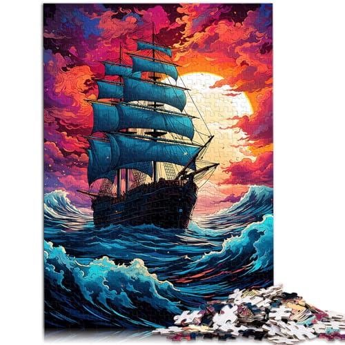 Puzzle für Erwachsene mit 1000 Teilen „Seereise“, Denkspiel, ganze Familie, 26x38cm, für Teenager ab 14 Jahren von SYUNFEI
