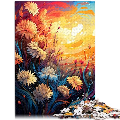 Puzzle für Erwachsene mit 1000 Teilen, Silbergras, Denkspiel, ganze Familie, 26x38cm, für Teenager ab 14 Jahren von SYUNFEI